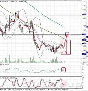Технический обзор валютной пары EURUSD от 03.09.14  