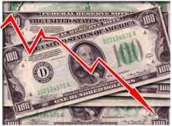 Индекс USD снизился до минимумов декабря Индекс USD снизился до минимумов декабря