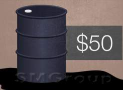 Нефть вновь коснулась отметки $46 за баррель
