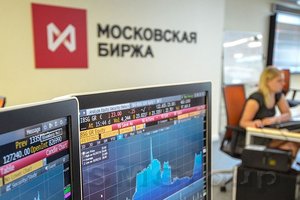 Российский рынок акций: Индекс ММВБ вырос на 0,11% к концу торговой сессии