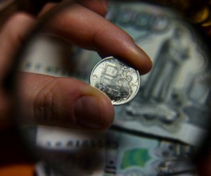 Рубль воспользовался слабостью американской экономики