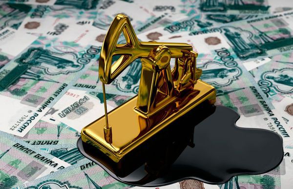 Рубль завершил торги пятницы падением следом за нефтью