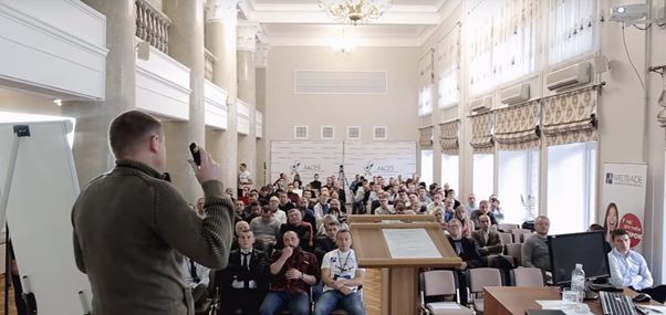 Степан Демура в Киеве на «Саммите трейдеров» 