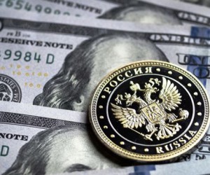 Рубль стабильно торгуется вблизи отметки 64 за один доллар Рубль стабильно торгуется вблизи отметки 64 за один доллар