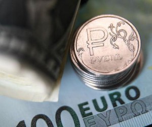 Рубль нацелился на отметку 76 за один доллар Рубль нацелился на отметку 76 за один доллар