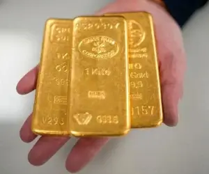 Золото слитки